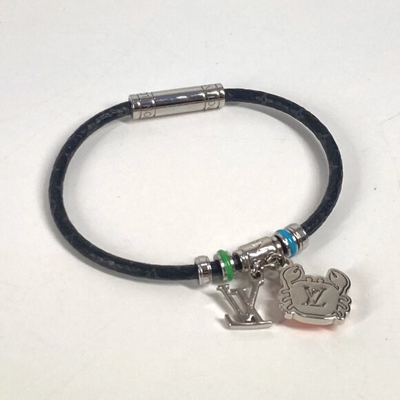 LOUIS VUITTON M8822E MonogramEclipse Bracelet-Keep It Club Accessories Bracelet - Picture 7 of 13